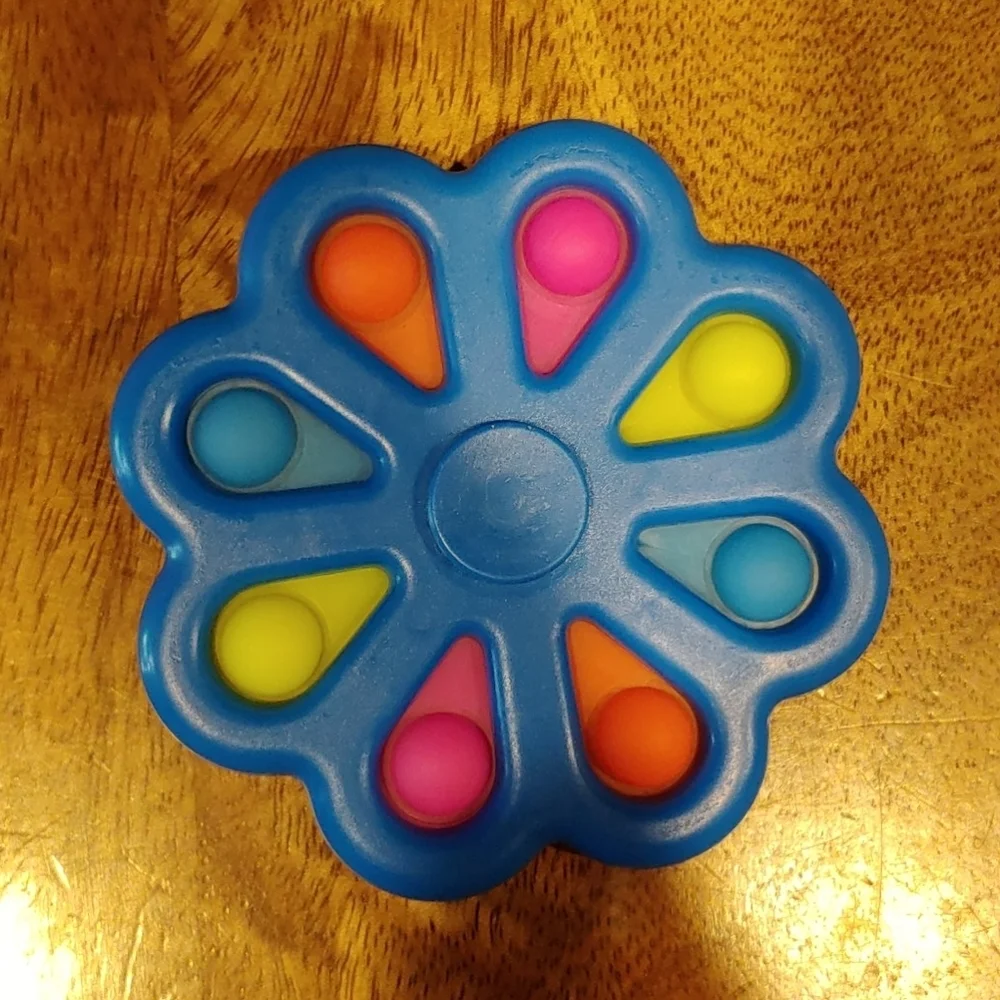 New Simple Dimple Fidget Spinner. 2/$12